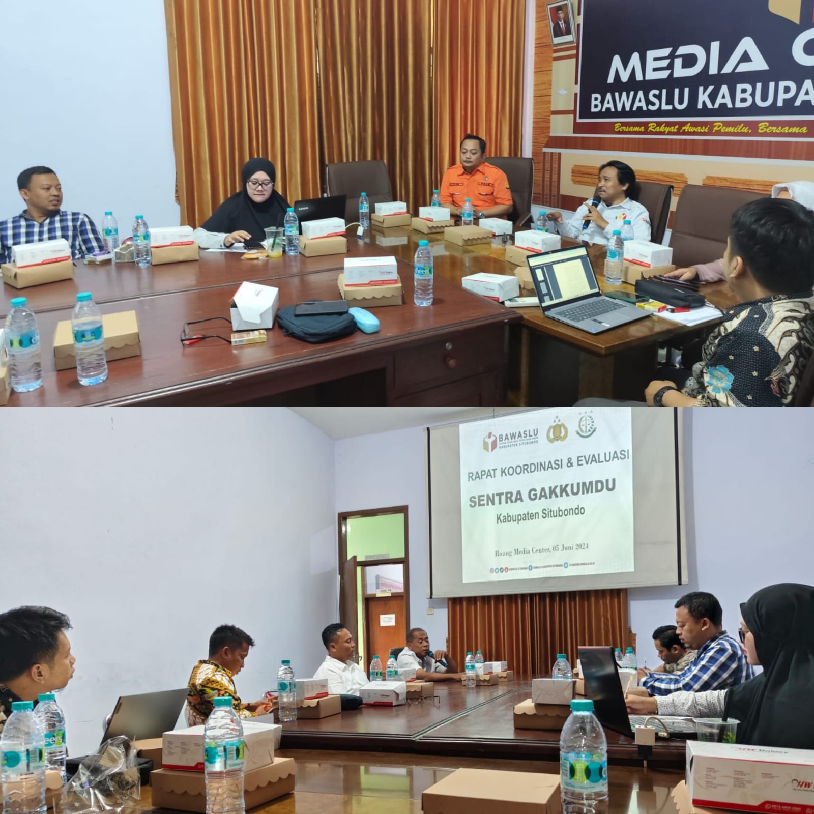 Kegiatan Rapat Koordinasi dan Evaluasi Sentra Gakkumdu Situbondo