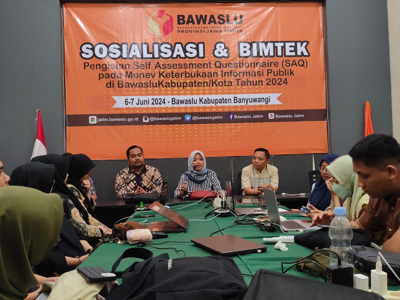6-7 Juni 2024 di Kantor Bawaslu Kabupaten Banyuwangi