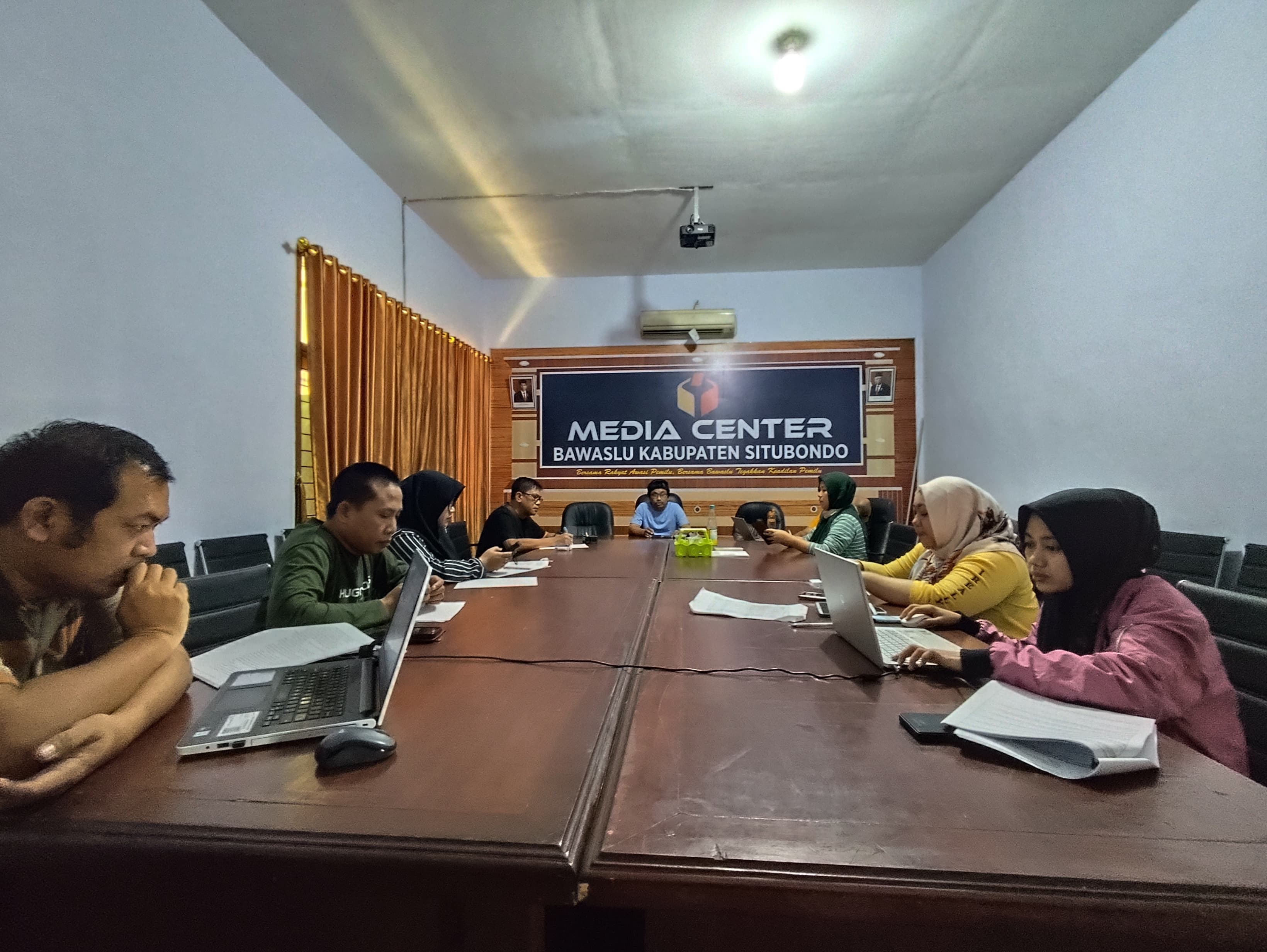 Rapat persiapan peluncuran pemetaan kerawanan Pemilihan Tahun 2024
