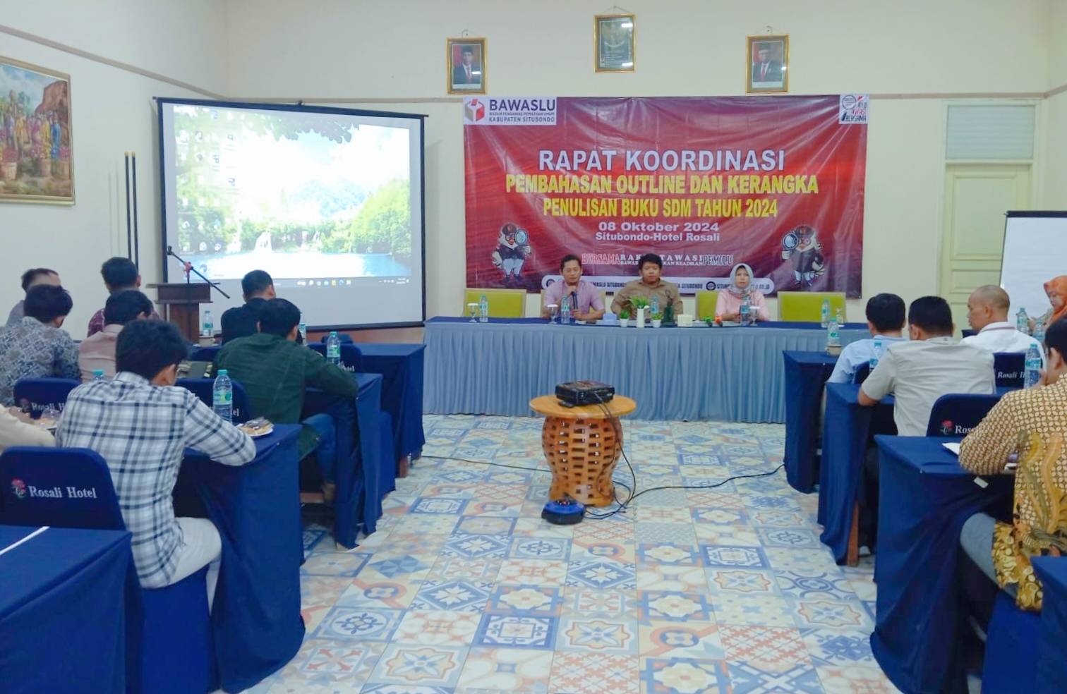 Pembukaan Rapat Koordinasi Pembahasan Outline dan Kerangka Penulisan Buku SDM Tahun 2024