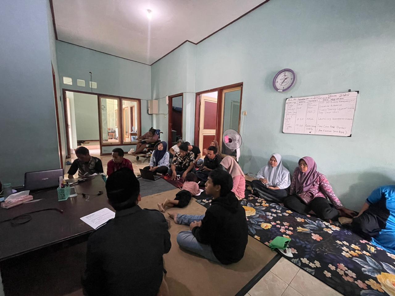 Bawaslu Situbondo Sapa Penyandang Disabilitas , Perkuat Literasi Demokrasi