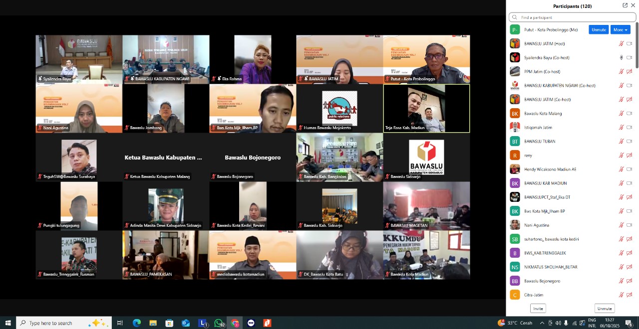 Hubungan dan Eksistensi Lembaga, Perkuat Bawaslu Menjadi Akuntabel, Responsif,  Terbuka dan Adaptif
