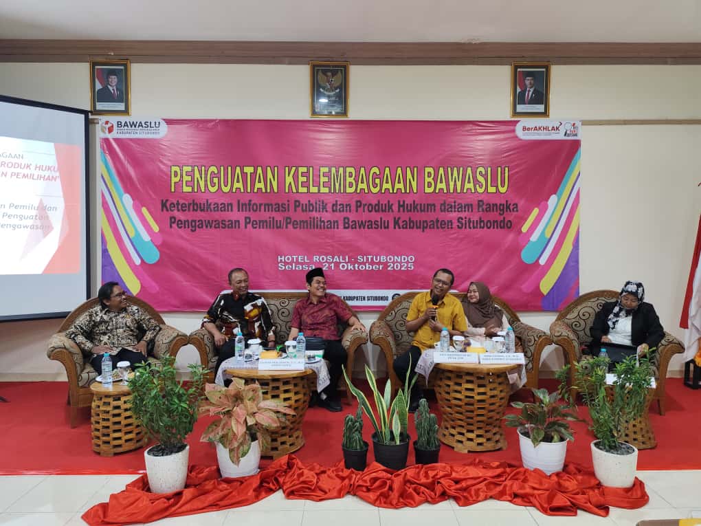 Ketua JEPR: Evaluasi Penyelenggaraan Pengawasan Pemilu dan Pemilihan