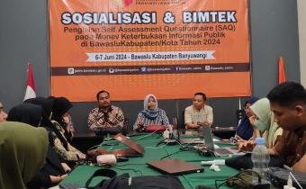 6-7 Juni 2024 di Kantor Bawaslu Kabupaten Banyuwangi