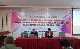 Rakernis Penanganan Pelanggaran pada Pemilihan Serentak Tahun 2024, di Utama Raya Hotel (2-3/9/2024) 