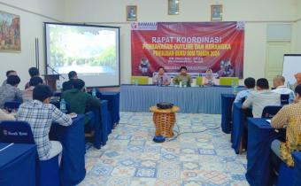 Pembukaan Rapat Koordinasi Pembahasan Outline dan Kerangka Penulisan Buku SDM Tahun 2024