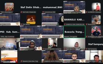 Ikuti Cangkrukan Demokrasi Seri 12 : Upaya Bawaslu Kabupaten Situbondo Meningkatkan Literasi Digital